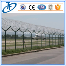 Airport and prison mesh panel fencing